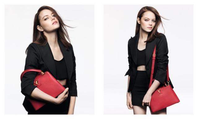 Louis Vuitton's gorgeous, new bag campaign stars Emma Stone