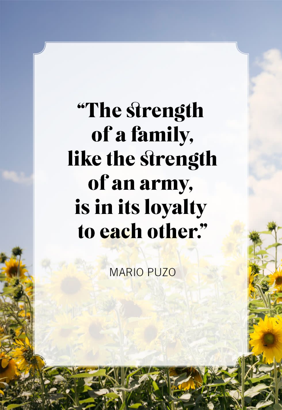 family quotes mario puzo