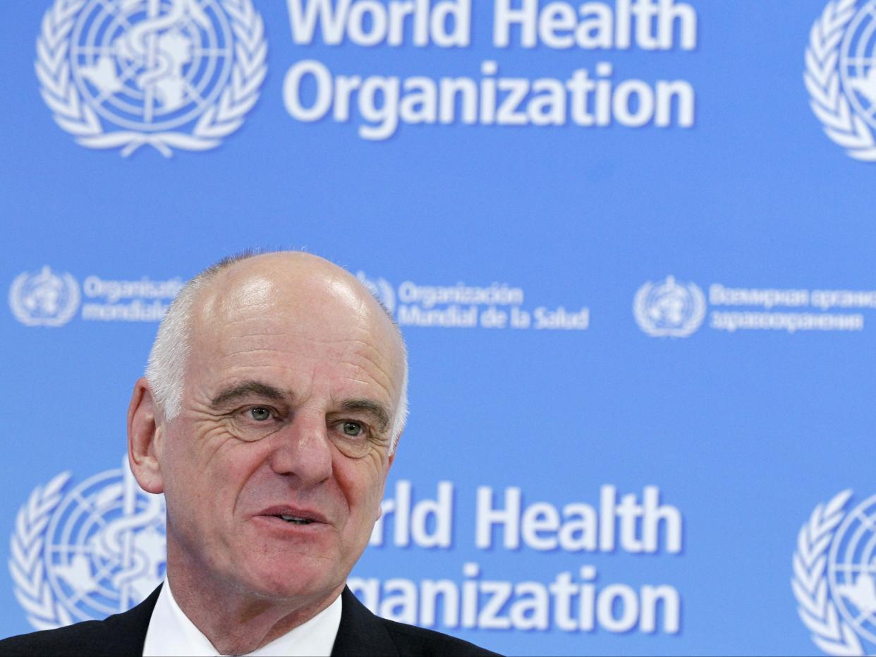 David Nabarro, WHO special envoy for Covid-19 (REUTERS)