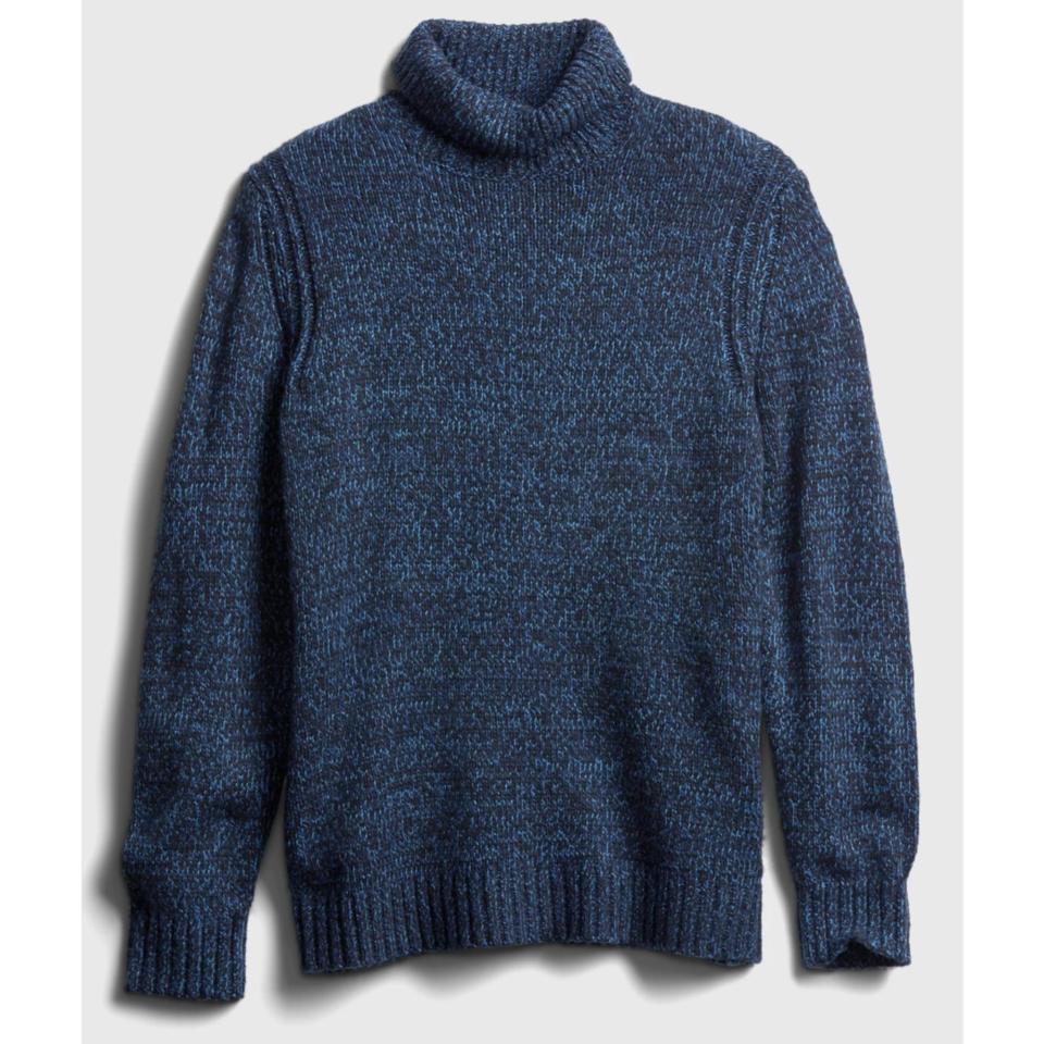 Marled Turtleneck Sweater