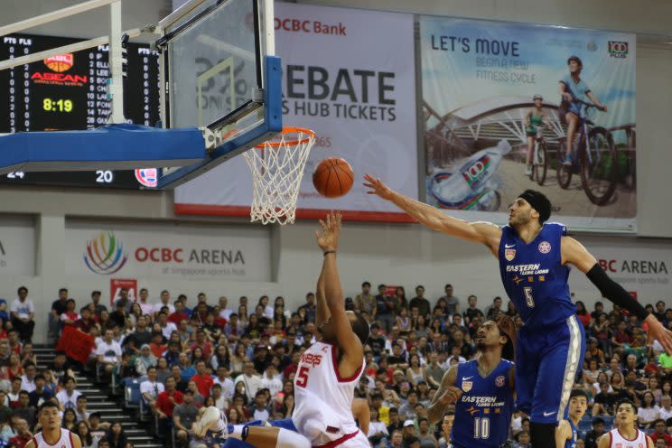 The Singapore Slingers came up short in Game 4. Photo: Yahoo Singapore