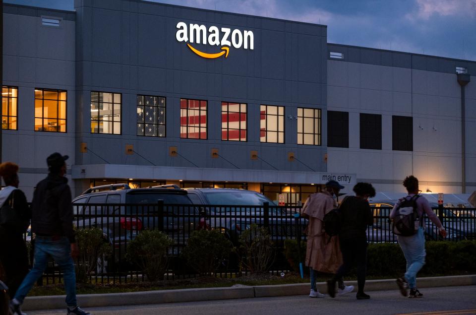 Make Amazon Pay – a coalition of workers and activists – announced plans to protest Amazon on Friday to urge the company to increase wages, pay more taxes and reduce its carbon footprint.