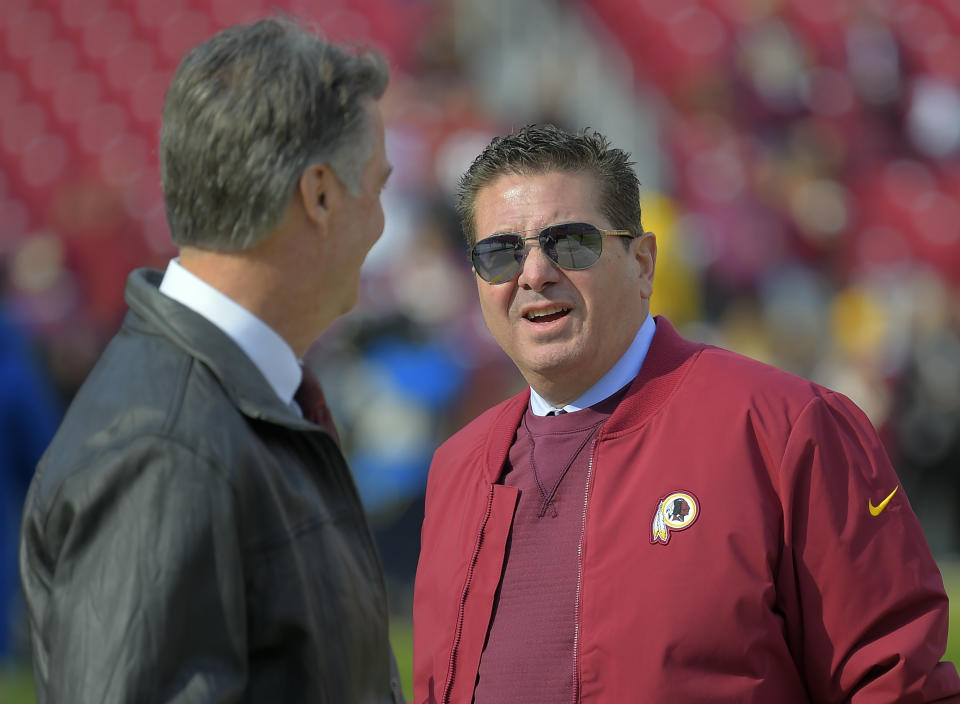 Redskins owner Dan Snyder has already fired team president Bruce Allen after a decade of futility. (Photo by John McDonnell/The Washington Post via Getty Images)