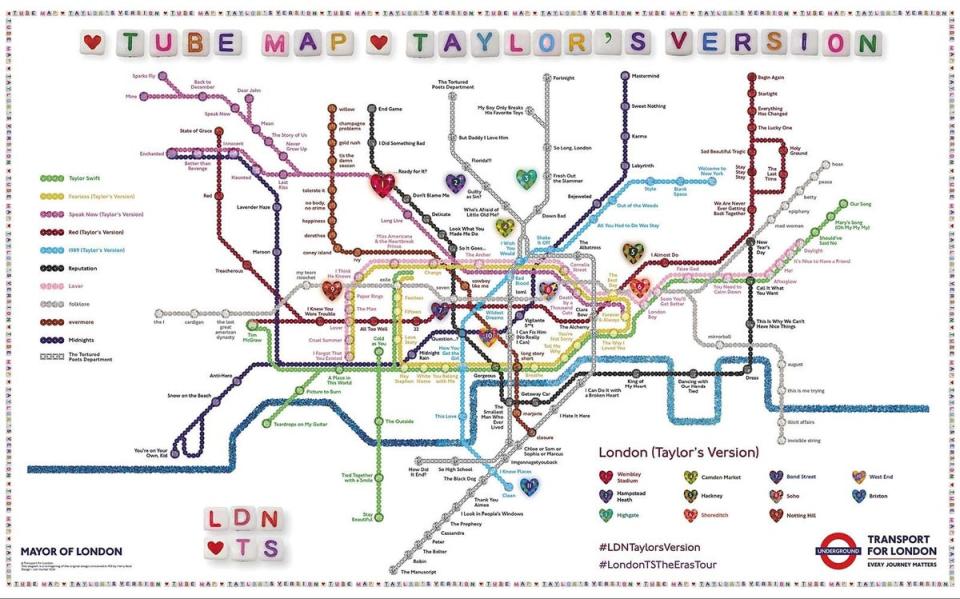 The reimagined Tube map (TfL)