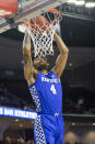 Kentucky forward Nick Richards dunks against Texas A&M during the first half of an NCAA college basketball game Tuesday, Feb. 25, 2020, in College Station, Texas. (AP Photo/Sam Craft)