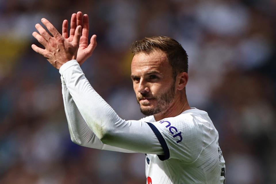 James Maddison is expected to return to the side at Turf Moor (AFP via Getty Images)