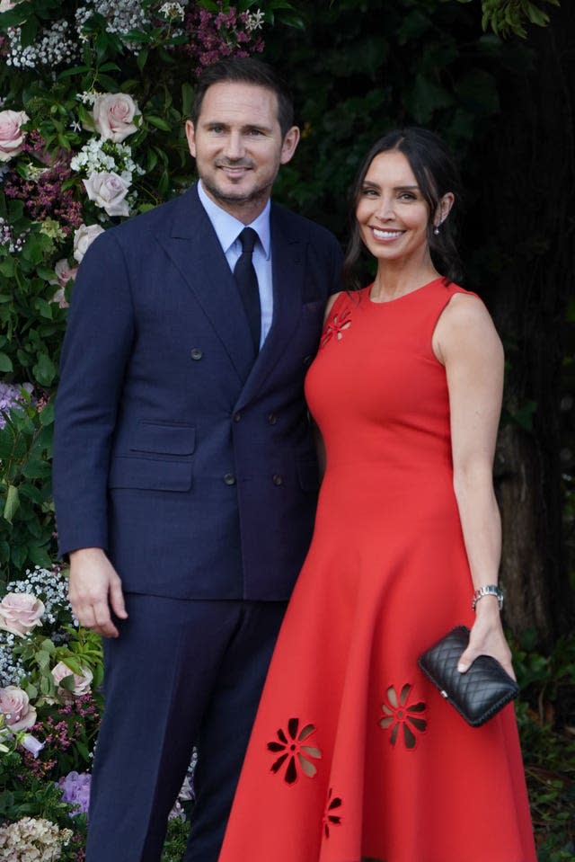 Frank and Christine Lampard