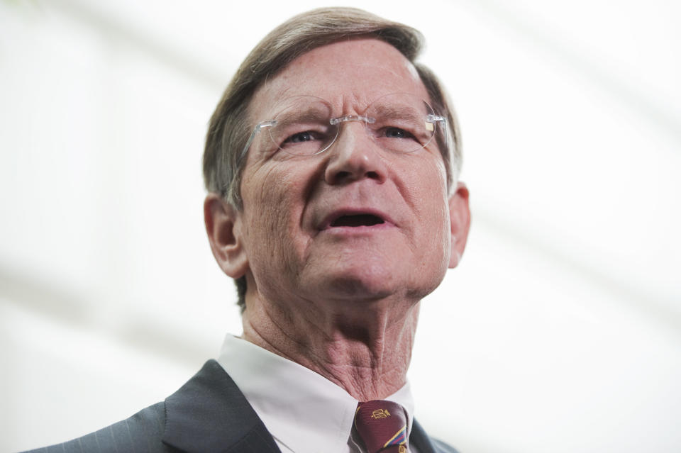 Rep. Lamar Smith (R-Texas), a global warming skeptic, is a supporter of extreme technology. (Photo: Tom Williams via Getty Images)