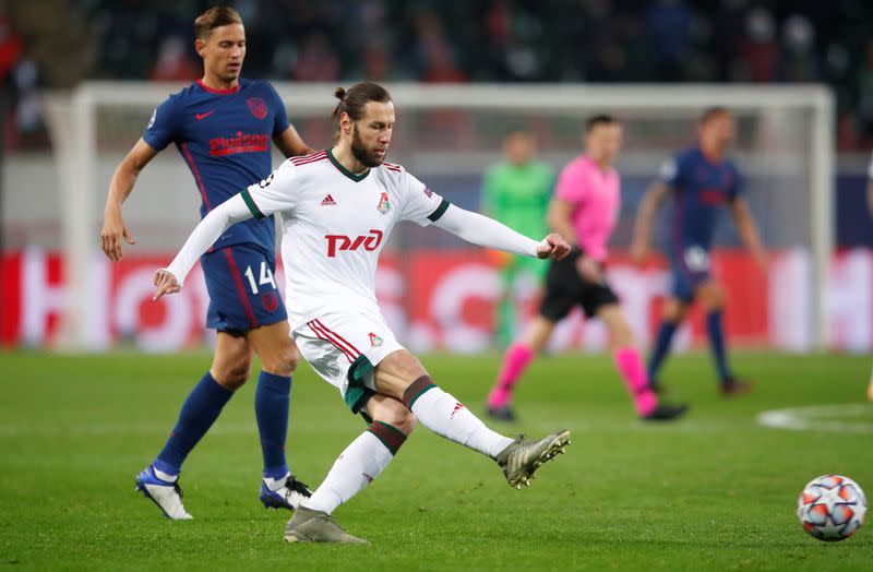 FILE PHOTO: Champions League - Group A - Lokomotiv Moscow v Atletico Madrid