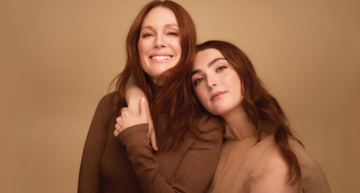 Julianne Moore and Her Daughter Liv Are Twins in New Hourglass Cosmetics Campaign