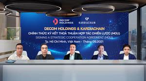 MoU signing ceremony between Decom Holdings and KardiaChain