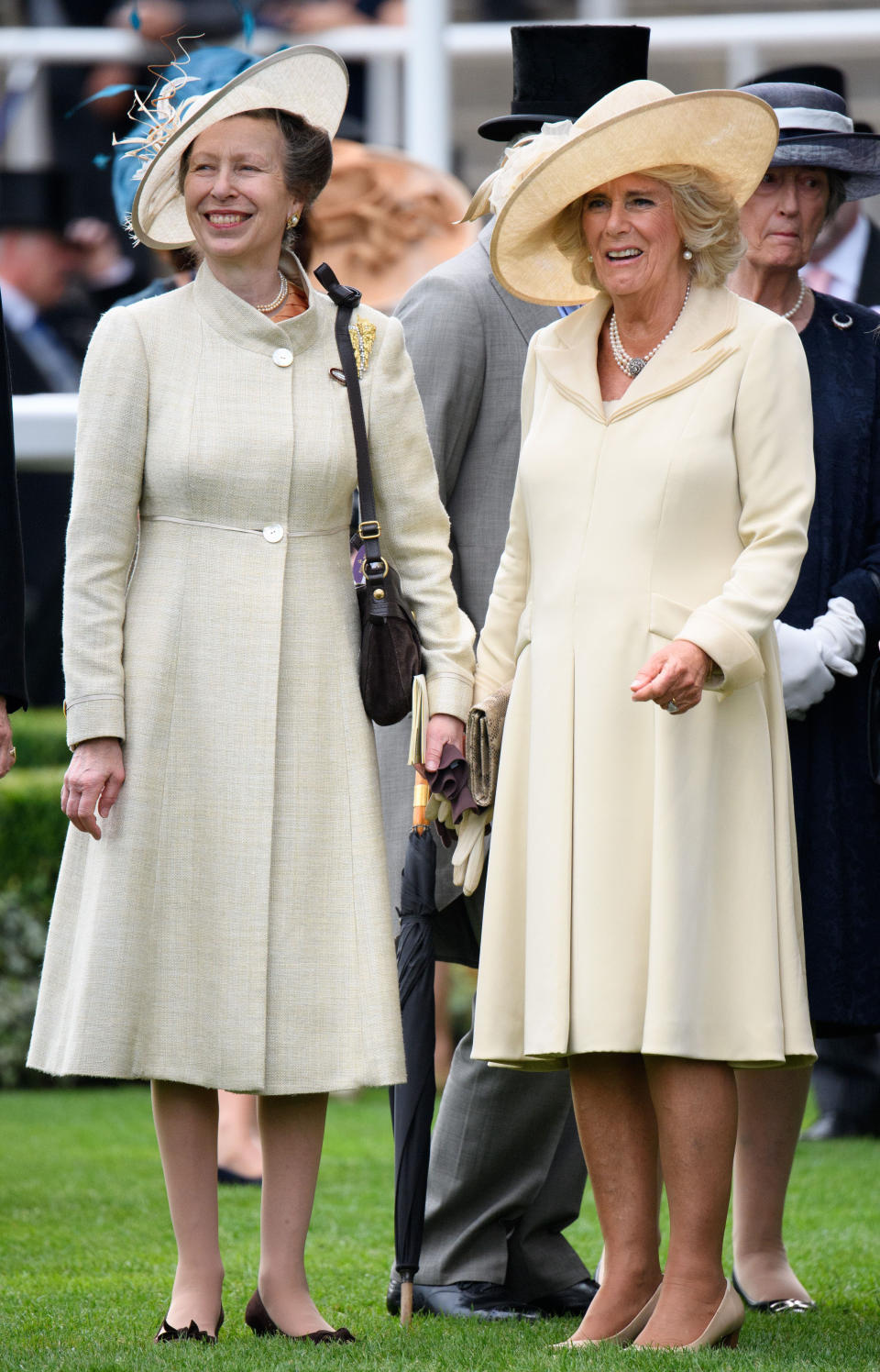 Princess Anne and the Duchess of Cornwall on day 2 of Royal Ascot 2018