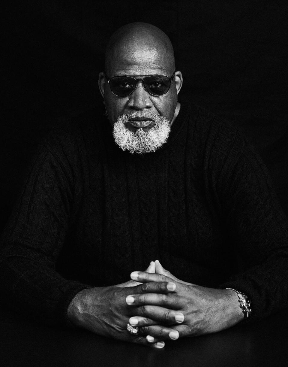 Sociologist Harry Edwards has devoted his career to civil rights in sports. He helped organize the Black Power salute by sprinters Tommie Smith and John Carlos at the 1968 Olympics in Mexico City.