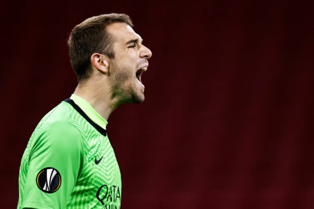 Pau Lopez OM transfert Roma