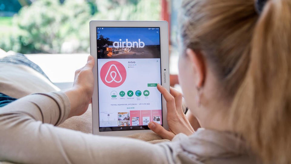 AirBnB home rental service