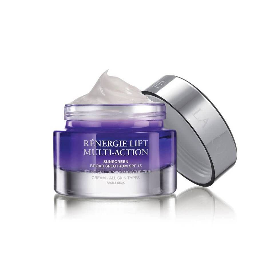 <p><a href="https://go.redirectingat.com?id=74968X1596630&url=https%3A%2F%2Fwww.lancome-usa.com%2Fskincare%2Frenergie-lift-multi-action-spf-15-day-cream%2F3605970326418.html&sref=https%3A%2F%2F" rel="nofollow noopener" target="_blank" data-ylk="slk:Shop Now;elm:context_link;itc:0;sec:content-canvas" class="link ">Shop Now</a></p><p>Rénergie Lift Multi-Action SPF 15 Day Cream</p><p>lancome-usa.com</p><p>$123.00</p>