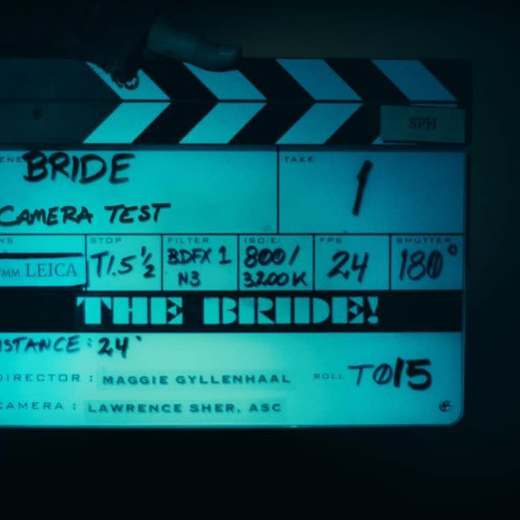 “The Bride!” will be released in October 2025. mgyllenhaal/Instagram