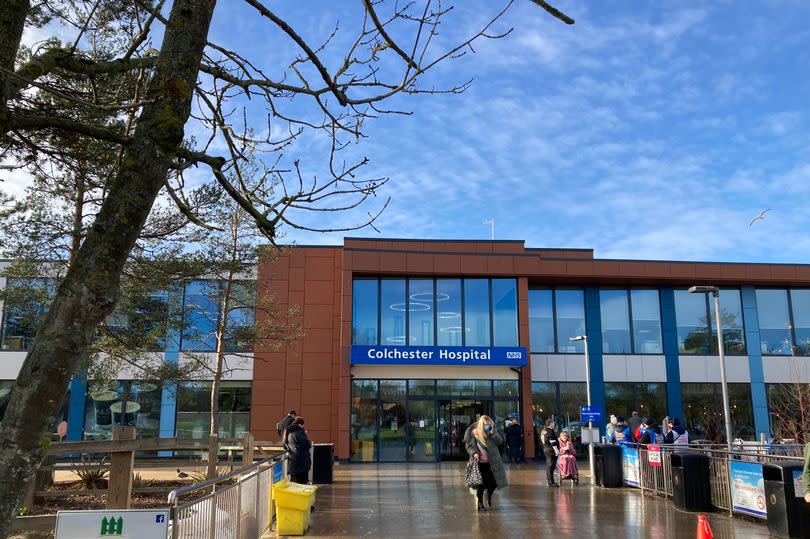 Colchester Hospital in Essex. File image