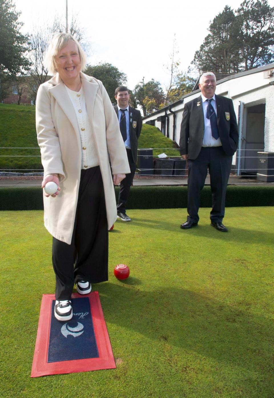 Greenock Telegraph: Port Glasgow Bowling Club opening day.