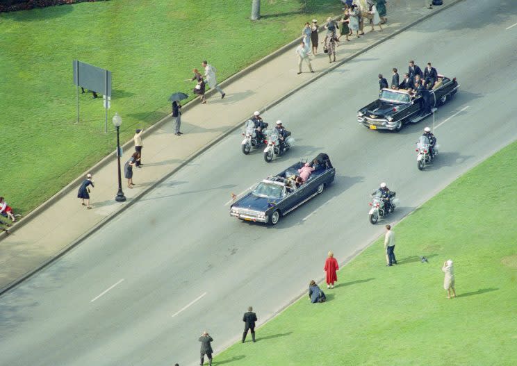 Without his back brace, JFK may have survived his first gunshot wound. (Photo: AP Images)