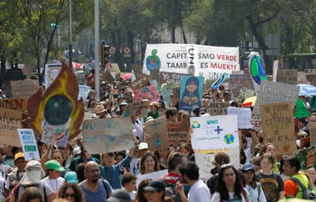 Global Climate Strike in Mexico City