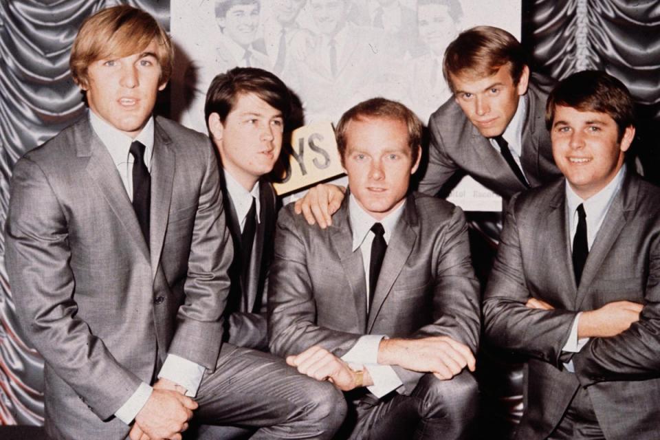 The Beach Boys in 1964 (Getty Images)