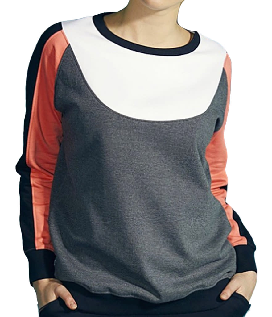 Simply Be Color Block Pullover