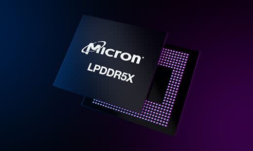 美光LPDDR5X記憶體可改善電源效率，滿足旗艦級AI智慧型手機的大容量需求。