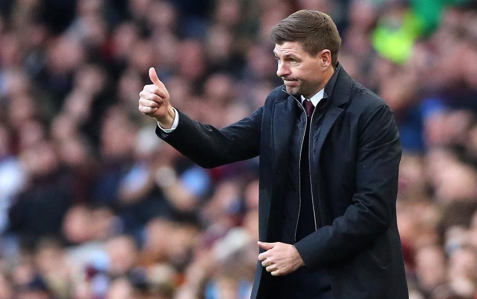 Steven Gerrard sets up private Instagram account for Aston Villa squad to build team spirit - GETTY IMAGES