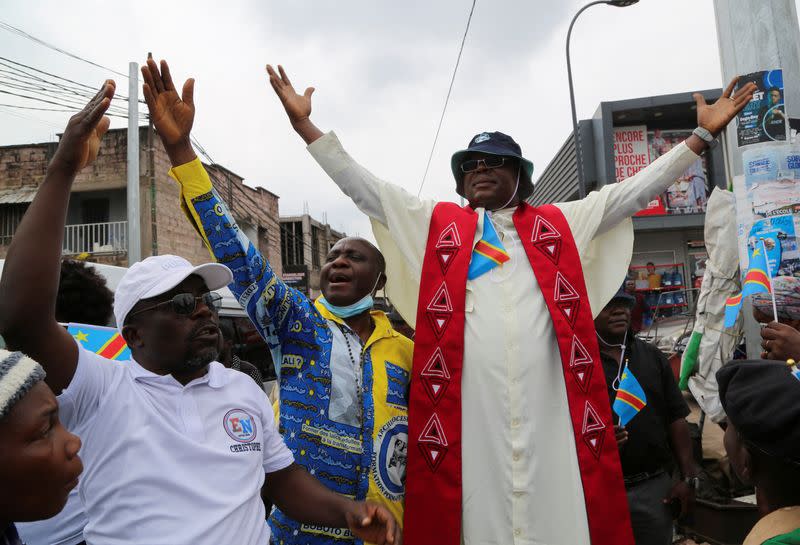 Thousands of Congolese churchgoers join nationwide marches against eastern violence