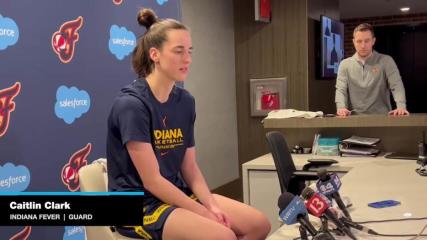Fever's Caitlin Clark is learning on the fly with preseason game looming