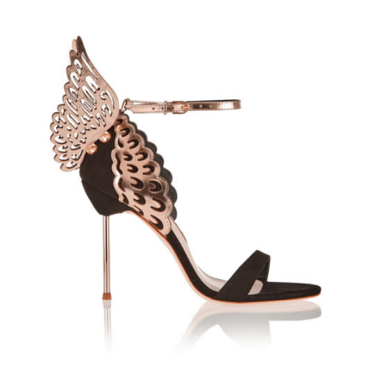 Evangeline Metallic Leather Sandal, Sophia Webster $560 Related: Meet NYC’s Coolest New Jewelry Brand, AUrate