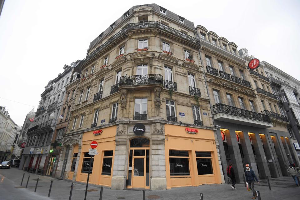 <p>Monroe Bar, where the Hungarian MEP was caught by Belgian police </p>Getty