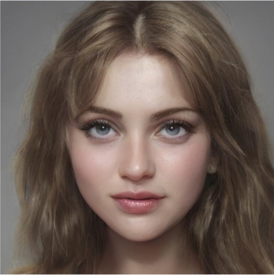 AI recreation of book character