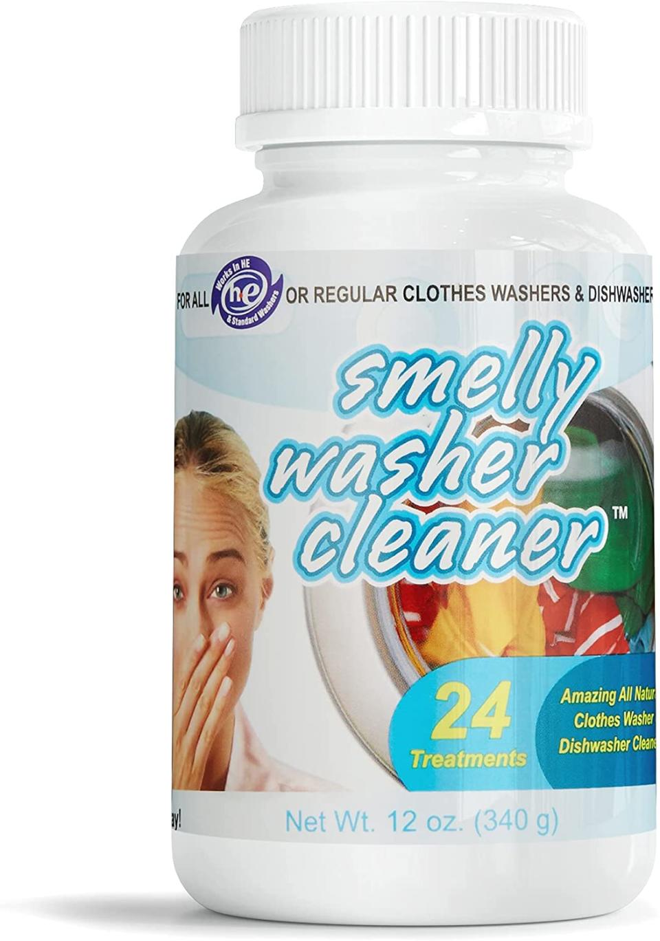 smelly washer dishwasher cleaner