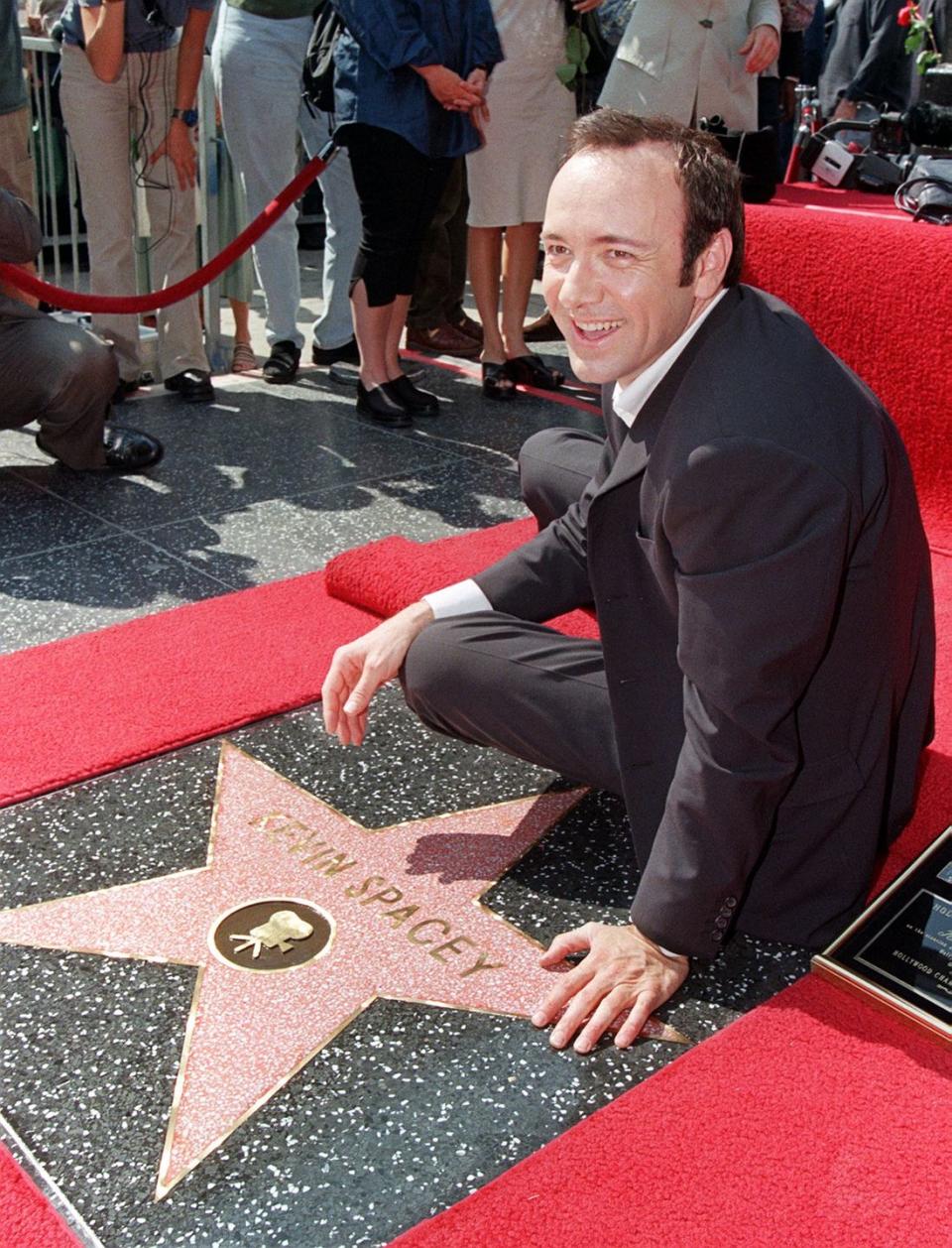 1999: Kevin Spacey smiles in the wake of "American Beauty"