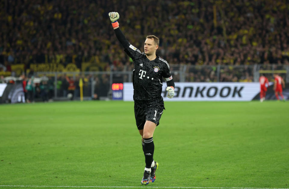 <p> Manuel Neuer probably won&apos;t play again this season but it feels weird not to include him, right? He&apos;s <em>still</em> one of the best footballers on Earth, one of the greatest keepers to have ever lived and incredibly, still a statistical anomaly.&#xA0; </p> <p> Manny ranks comfortably as the shortest passer of any custodian in Europe, even this season. His style is unique: and though he&apos;s now 36 and Father Time is drawing nearer, he&apos;s still a superb shot-stopper, an unbelievable leader and his absence is enough to force Bayern into buying another top keeper to try and replicate his presence in the team. Great goalkeeper. Bad skiier.&#xA0; </p>