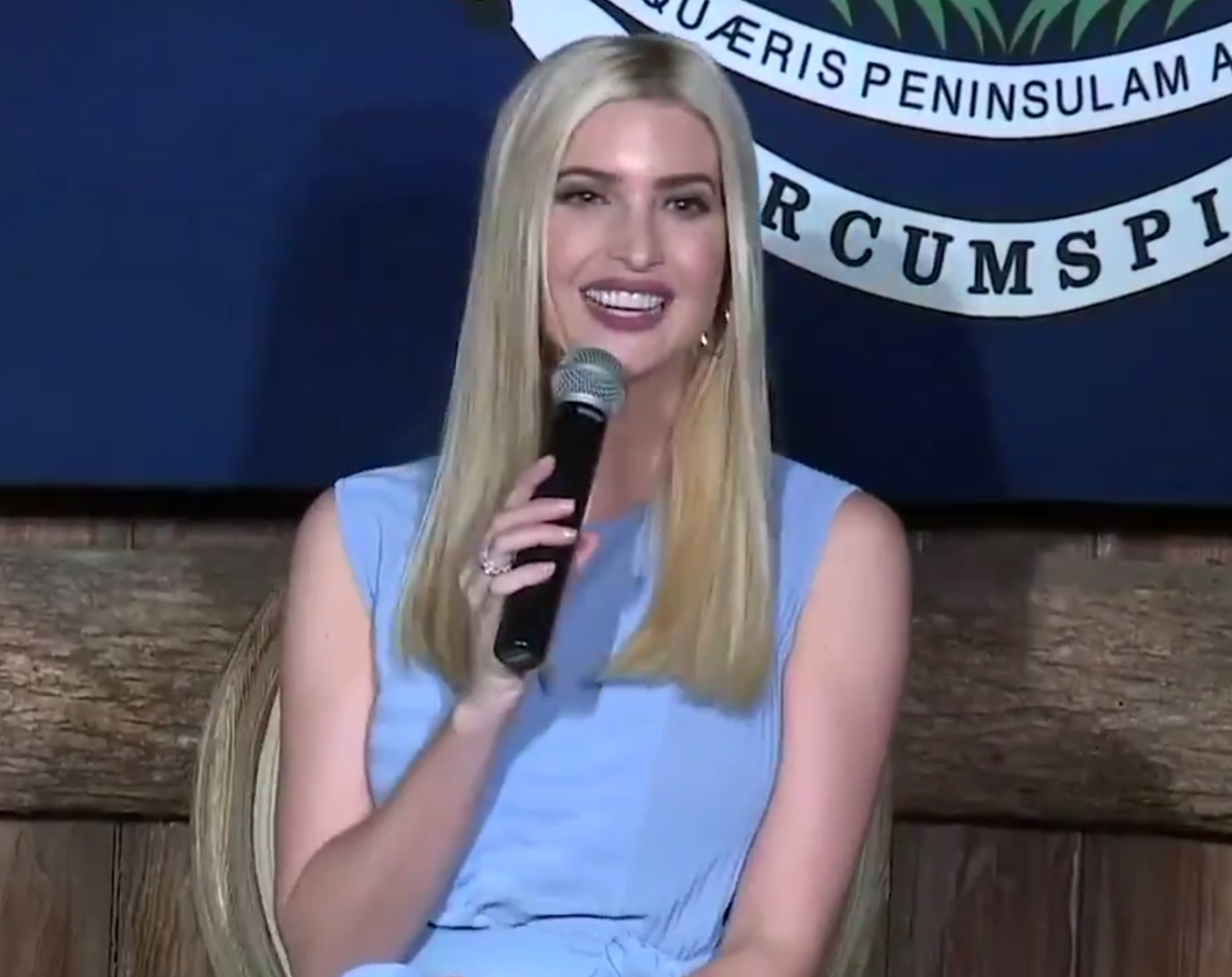 <p>Ivanka Trump said that becoming a mother has made up her mind on the issue of abortion</p> ((The Recount - Twitter))