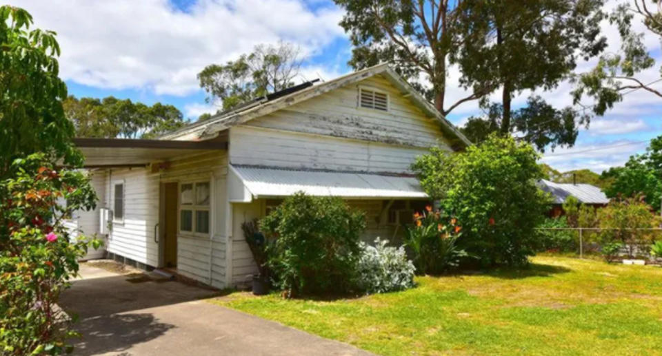 The Adelaide house for sale that went viral because of its 'creepy' wallpaper design in one of the bedrooms.