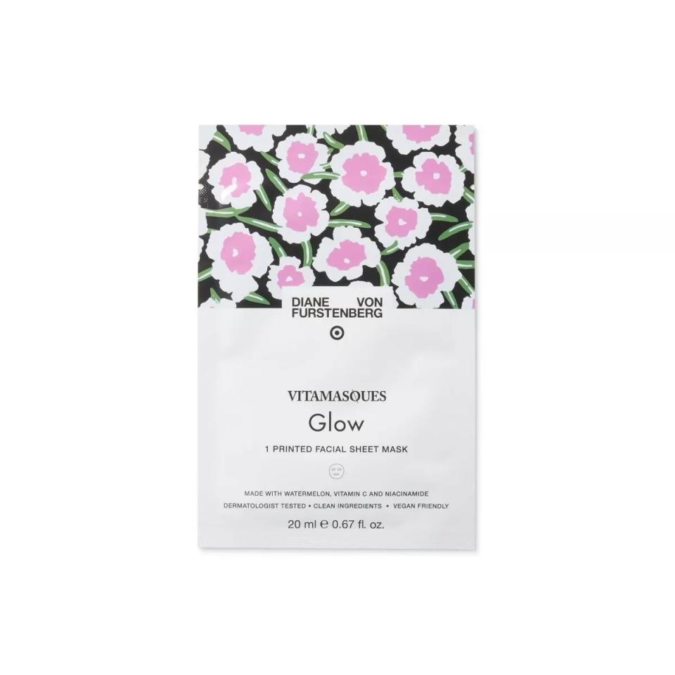 DVF for Target x Vitamasques Poppy Sheet Mask