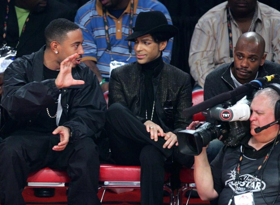 Celebrities At 2007 NBA All Star Game