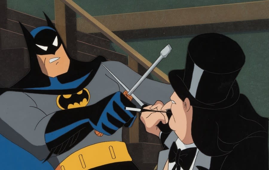 Batman vs. Penguin on Batman: The Animated Series.