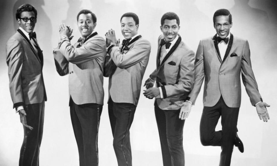 The Temptations in 1965, from left, David Ruffin, Melvin Franklin, Paul Williams, Otis Williams and Eddie Kendricks.