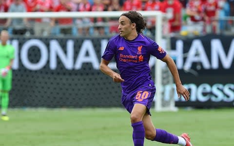 Lazar Markovic striding for the ball - Lazar Markovic is one Liverpool player already attracting the interest of other clubs  - Credit: Getty Images