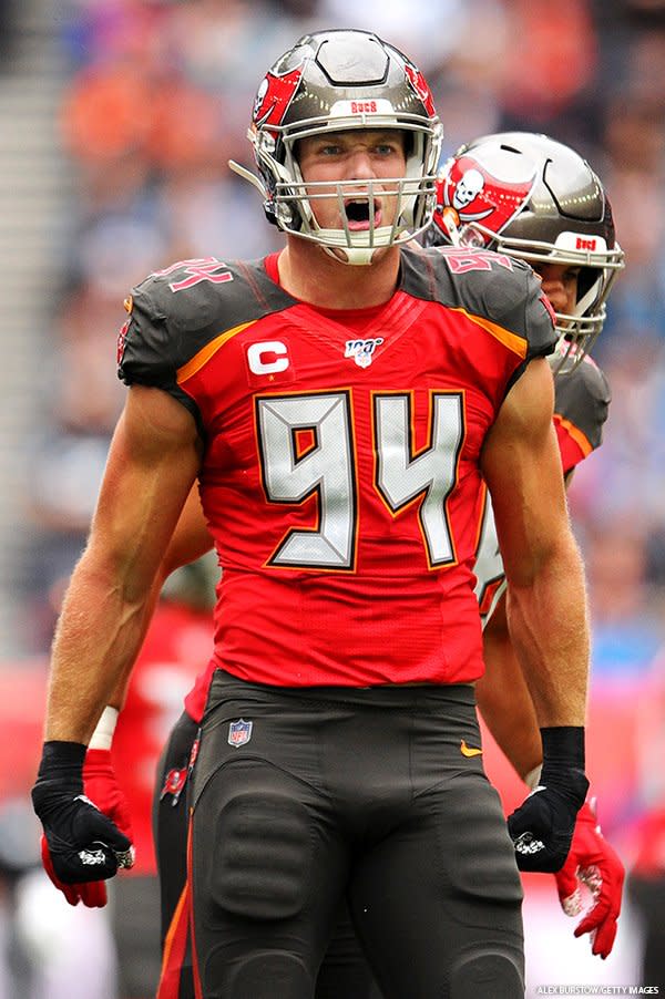 Carl Nassib, first openly gay active player in NFL, returning to the Tampa  Bay Buccaneers