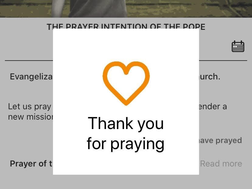 Click to Pray app