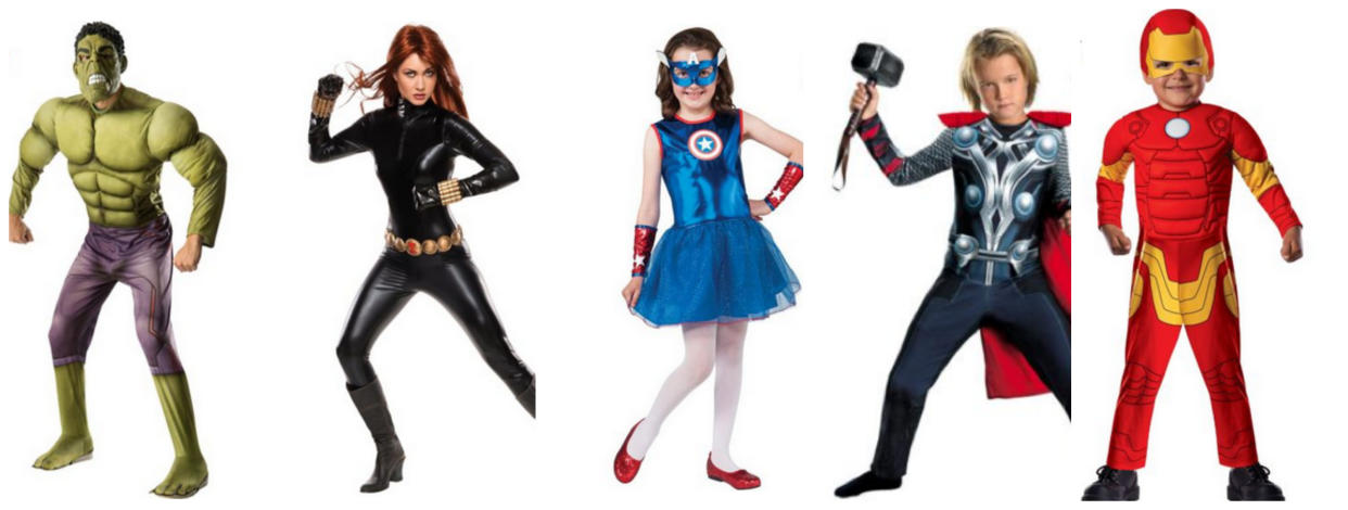 The Avengers Halloween Family Costume