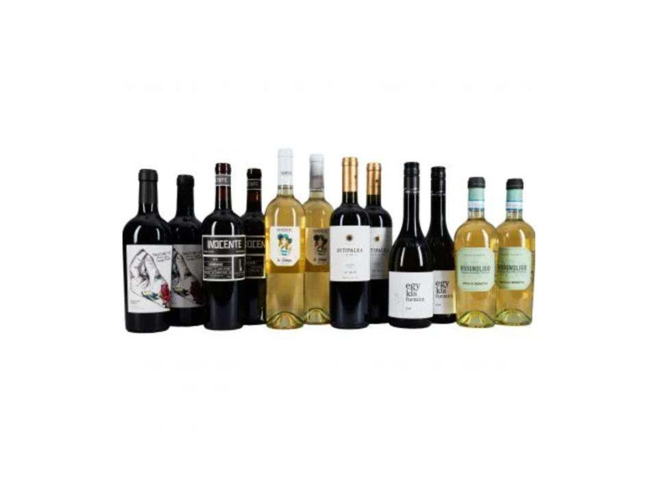 There’s a huge selection of wines to shops from the merchant  (Corney & Barrow)