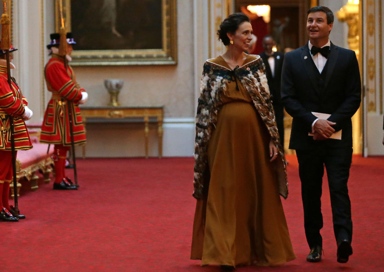 Queen Elizabeth II hosted a dinner yesterday evening [Photo: PA]