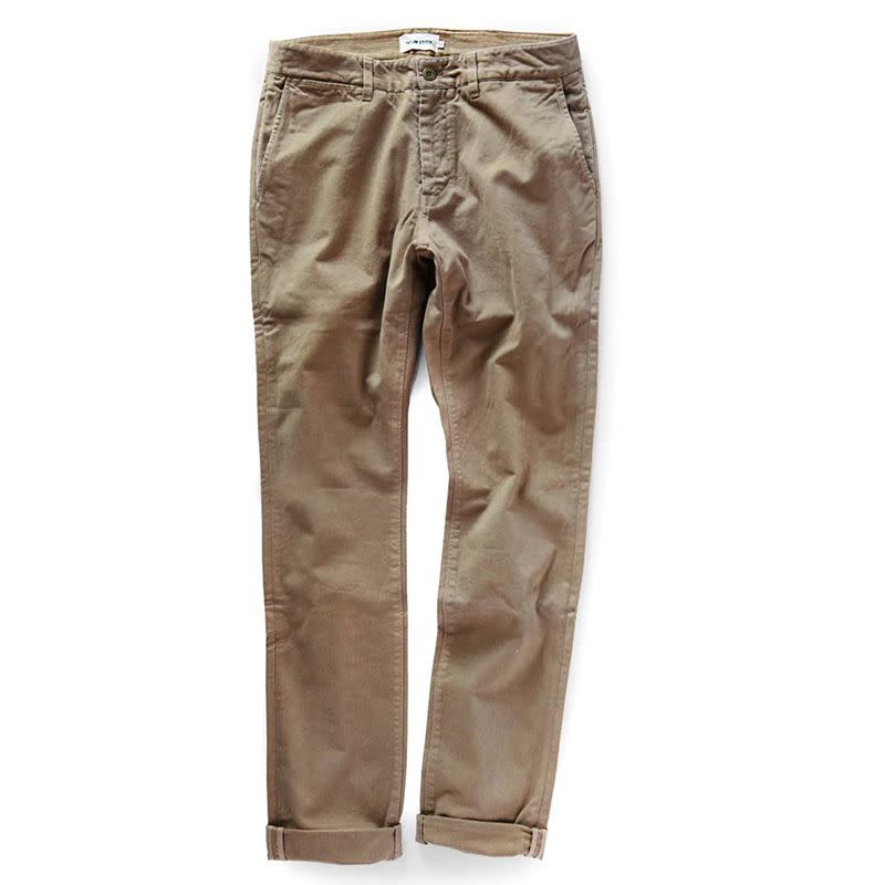 <p><a href="https://go.redirectingat.com?id=74968X1596630&url=https%3A%2F%2Fwww.taylorstitch.com%2Fproducts%2Fslim-foundation-pant-in-organic-khaki&sref=https%3A%2F%2Fwww.esquire.com%2Fstyle%2Fmens-fashion%2Fg60551769%2F20-best-khaki-pants-that-are-more-than-just-chinos%2F" rel="nofollow noopener" target="_blank" data-ylk="slk:Shop Now;elm:context_link;itc:0;sec:content-canvas" class="link rapid-noclick-resp">Shop Now</a></p><p>Foundation Pants</p><p>taylorstitch.com</p><p>$125.00</p>